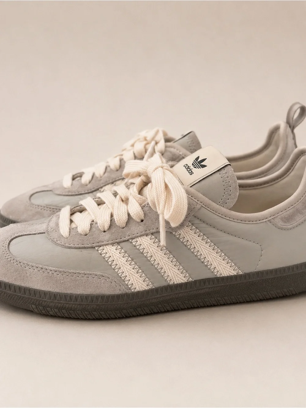 Adidas x C.P. Company Italia Spezial Sneakers Grey Taupe Cream M 6.5 / W 7.5 - Picture 2 of 10
